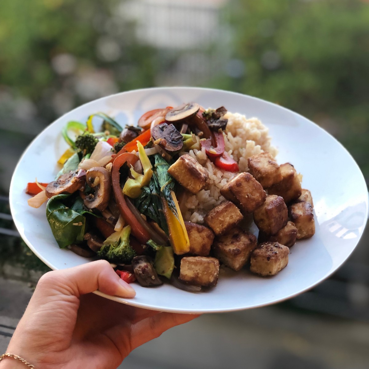 Crispy Tofu Stir-fry