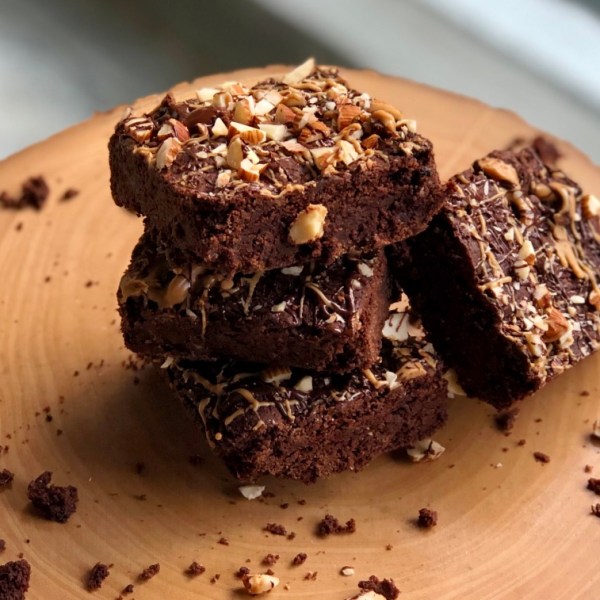 Fudgy Vegan Brownies